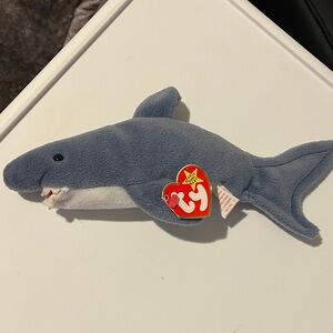 Ty “Crunch” Shark Beanie Baby
